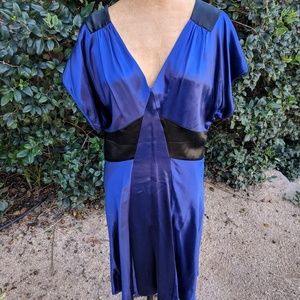 DVF silk dress